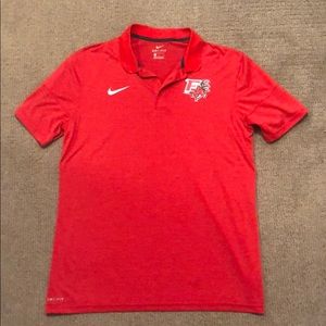 Large Nike Fairfield University Stags Polo Shirt